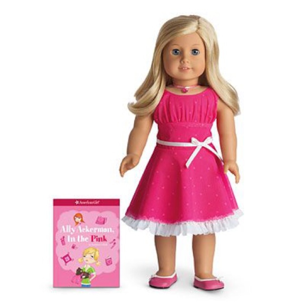 American Girl Heart Dress Retired